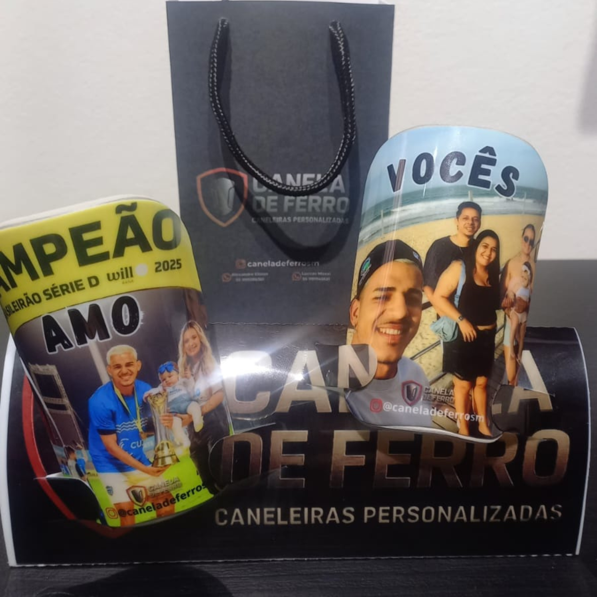 Caneleira personalizada Canela de Ferro - Saymon