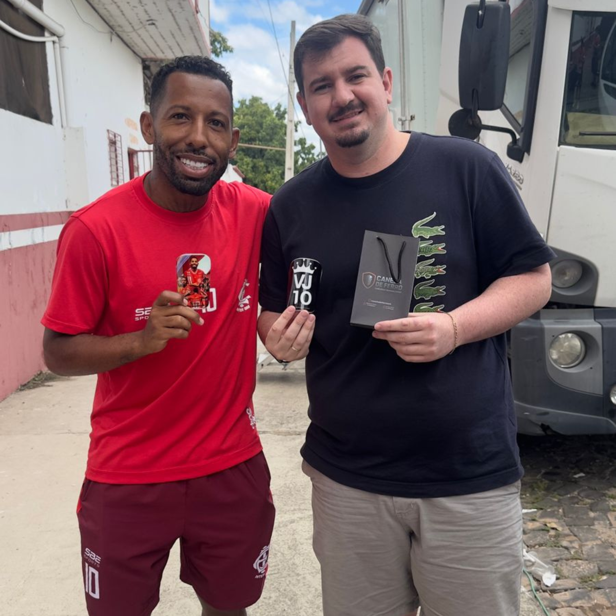 Caneleira personalizada Canela de Ferro - Vitor Jr.